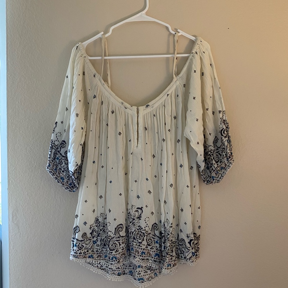 Urban Outfitters Boho off the Shoulder Top